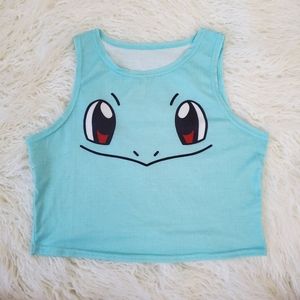 Squirtle Crop Top